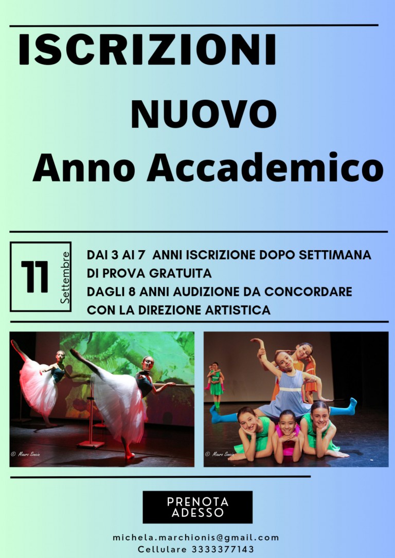 Iscrizioni Anno Accademico 2023/2024